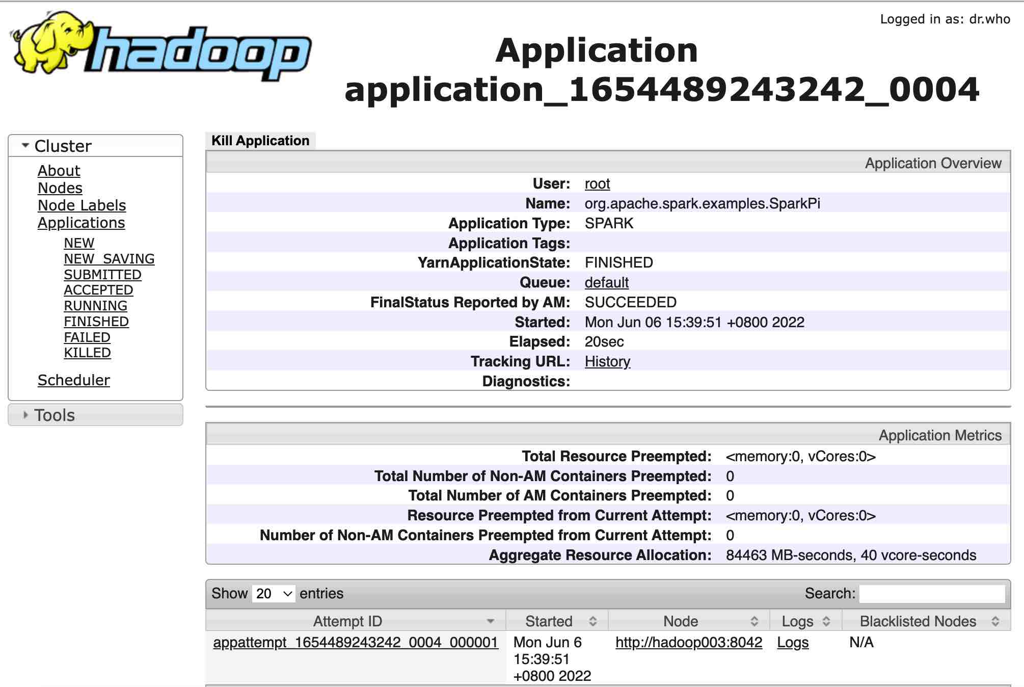 spark app detail